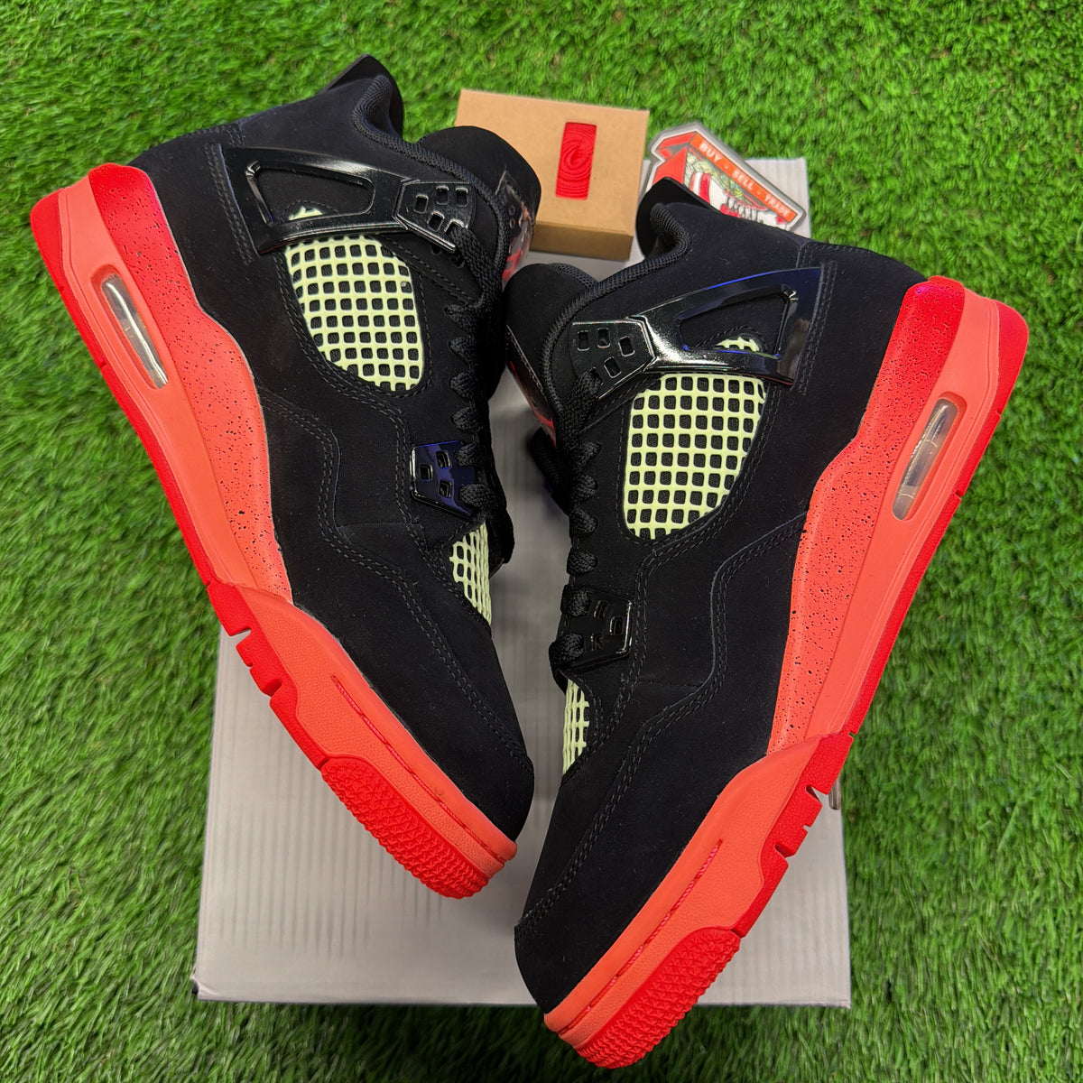 Air Jordan 4 Retro GS 'Black Infrared'