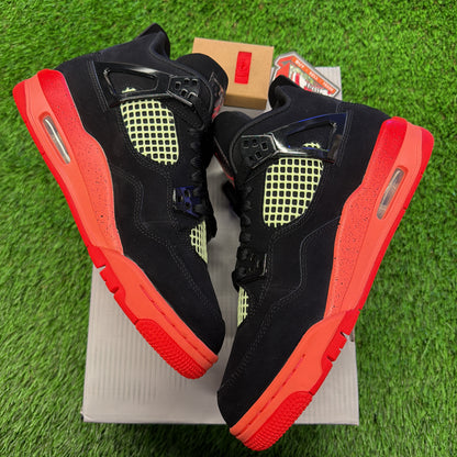 Air Jordan 4 Retro GS 'Black Infrared'