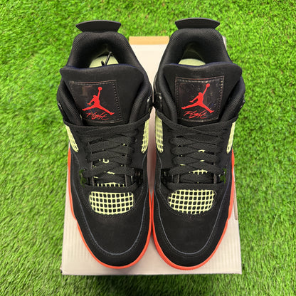 Air Jordan 4 Retro GS 'Black Infrared'