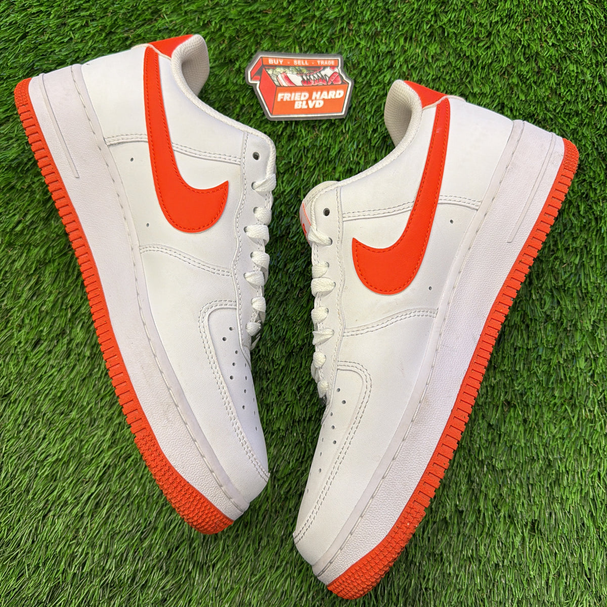 Nike Air Force 1 '07 'Safety Orange'