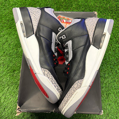 Air Jordan 3 Retro OG 'Black Cement' 2024