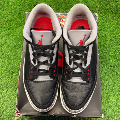 Air Jordan 3 Retro OG 'Black Cement' 2024