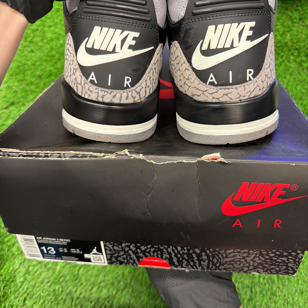 Air Jordan 3 Retro OG 'Black Cement' 2024
