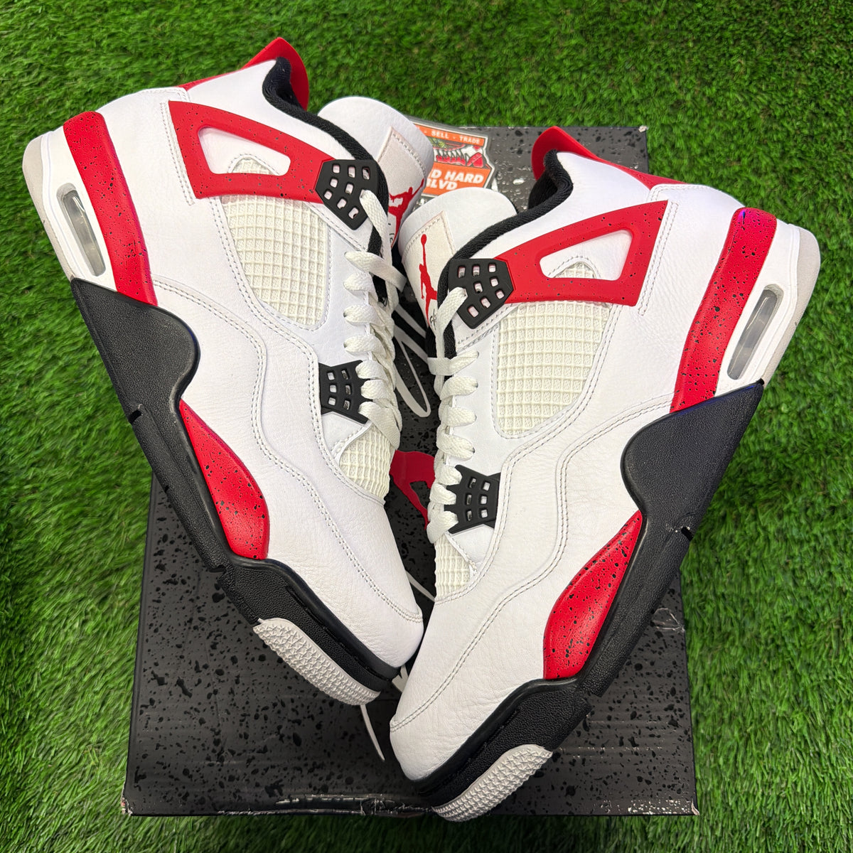 Air Jordan 4 Retro 'Red Cement' SIZE 12M/13.5W