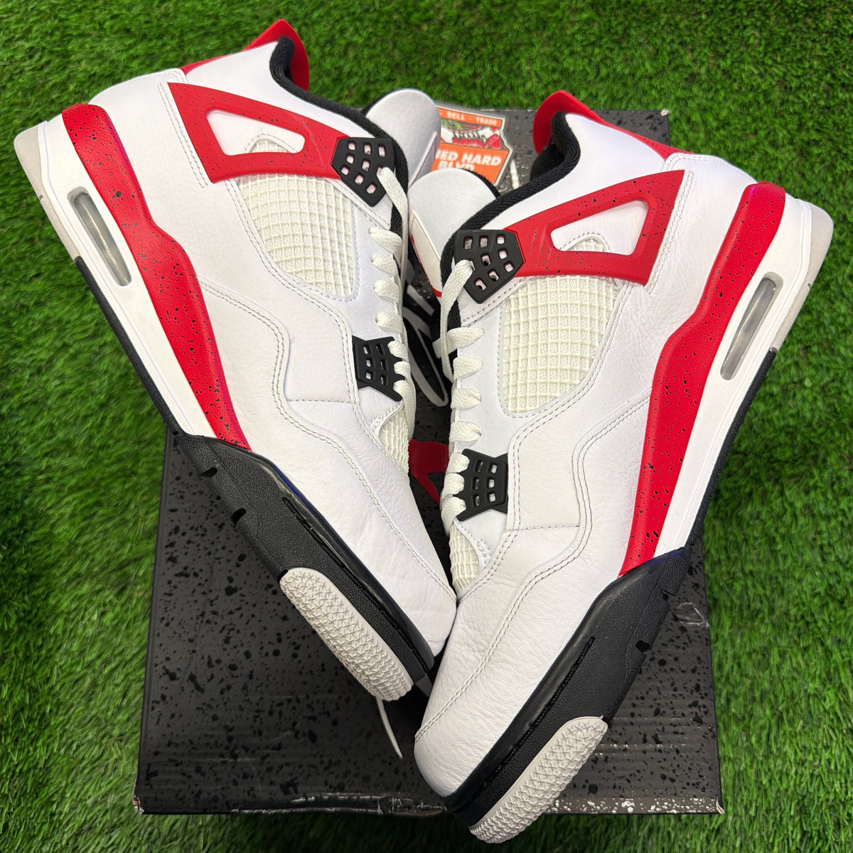 Air Jordan 4 Retro 'Red Cement' SIZE 12M/13.5W