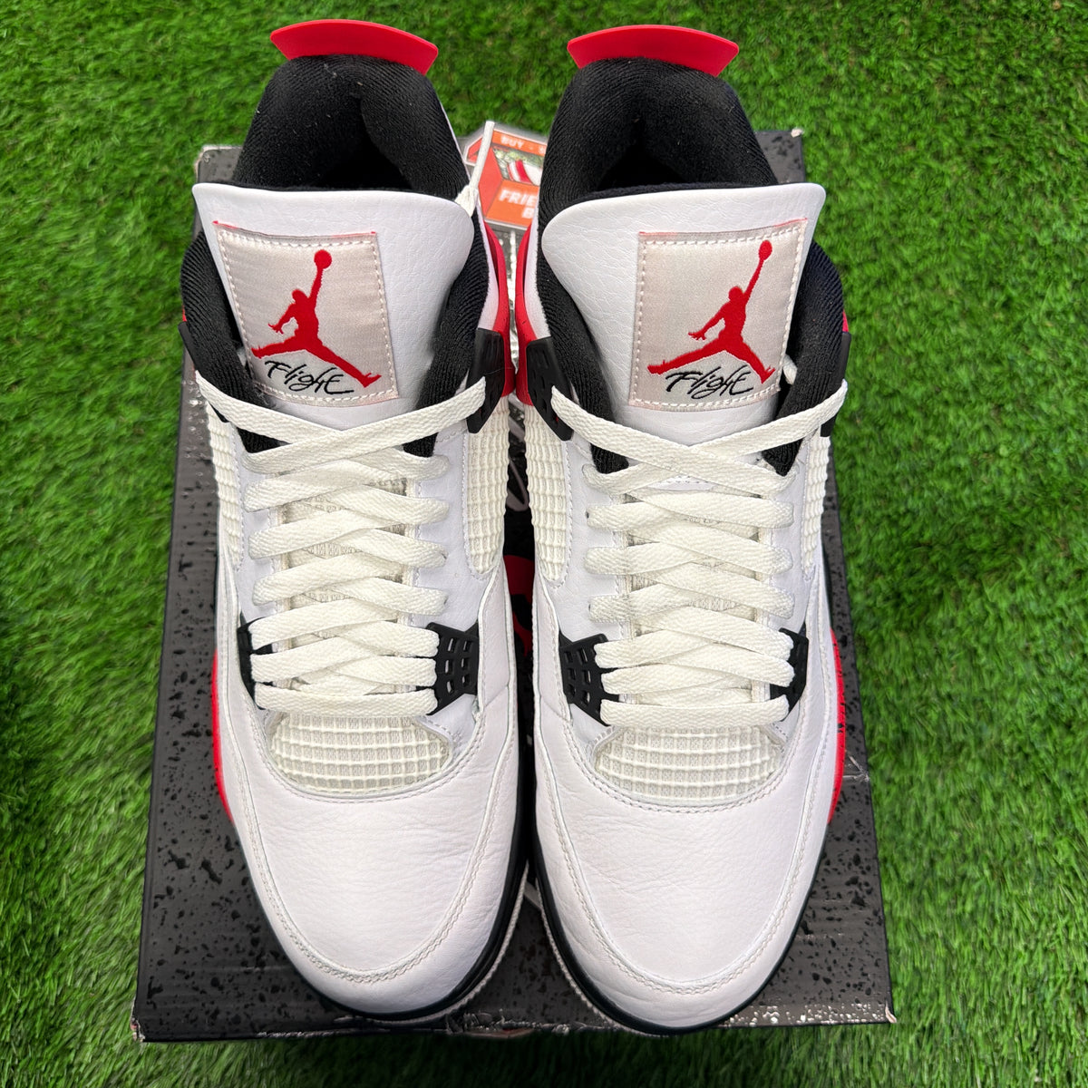 Air Jordan 4 Retro 'Red Cement' SIZE 12M/13.5W