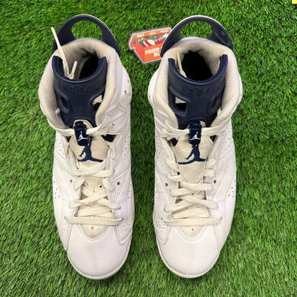 Air Jordan 6 Retro 'Midnight Navy' 2022 SIZE 9.5M/11W
