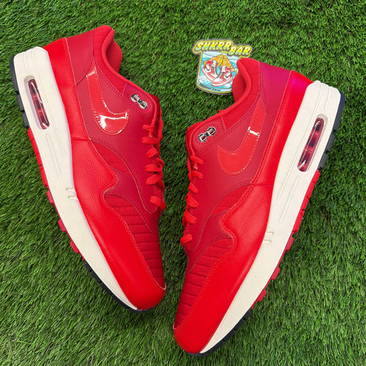 Nike Air Max 1 'Gym Red Crimson' SIZE 13M/14.5W