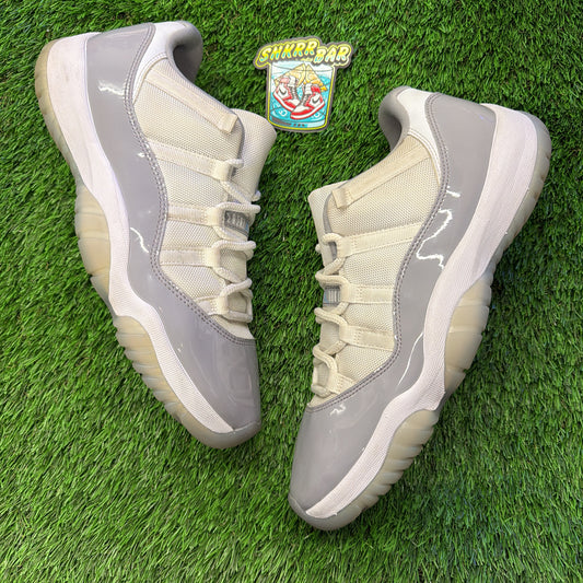 Air Jordan 11 Retro Low 'Cement Grey' SIZE 10.5M/12W