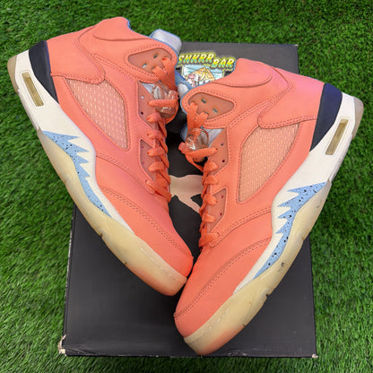 DJ Khaled x Air Jordan 5 Retro 'Crimson Bliss' SIZE 9M/10.5W