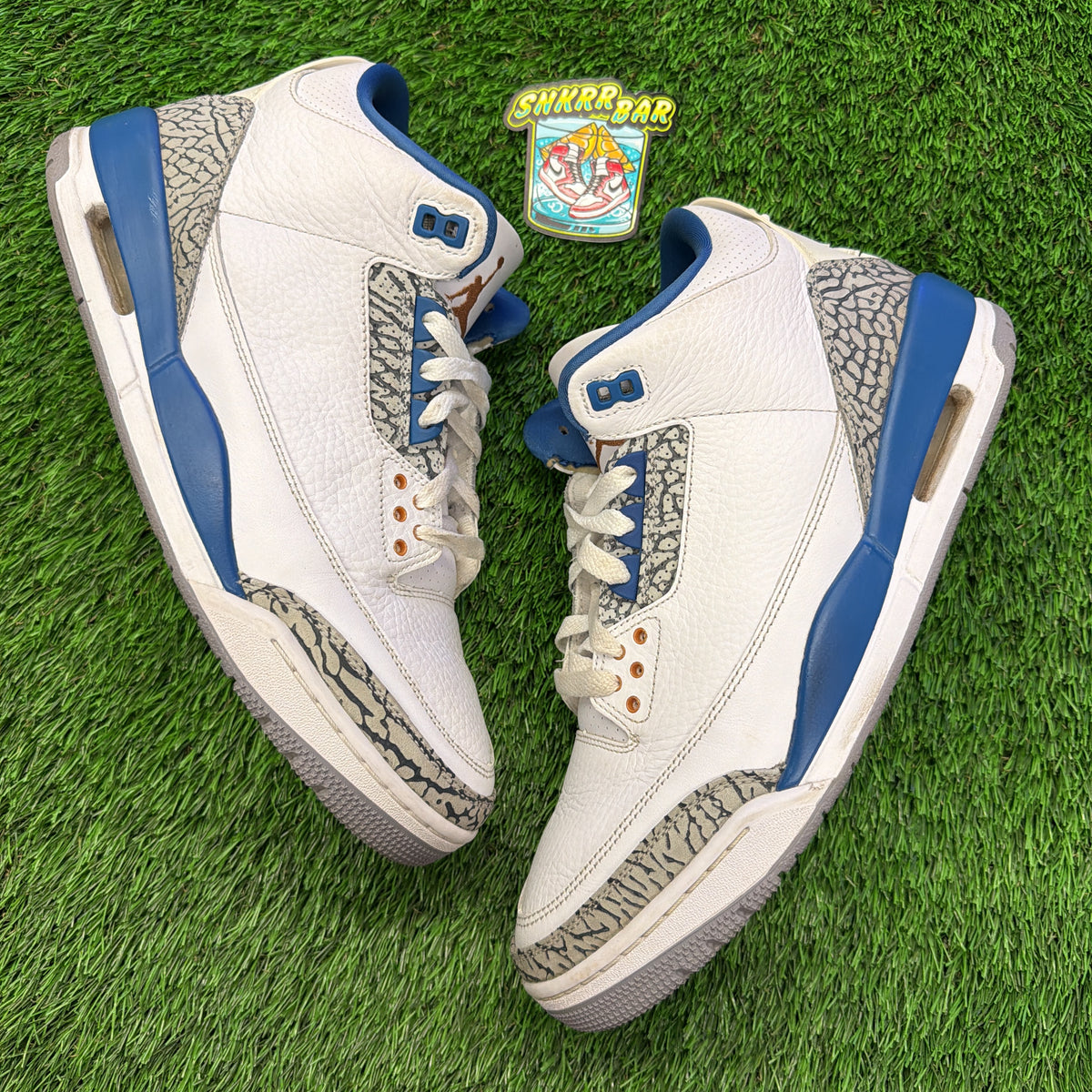 Air Jordan 3 Retro 'Washington Wizards' SIZE 10.5M/12W