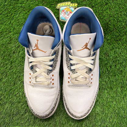 Air Jordan 3 Retro 'Washington Wizards' SIZE 10.5M/12W