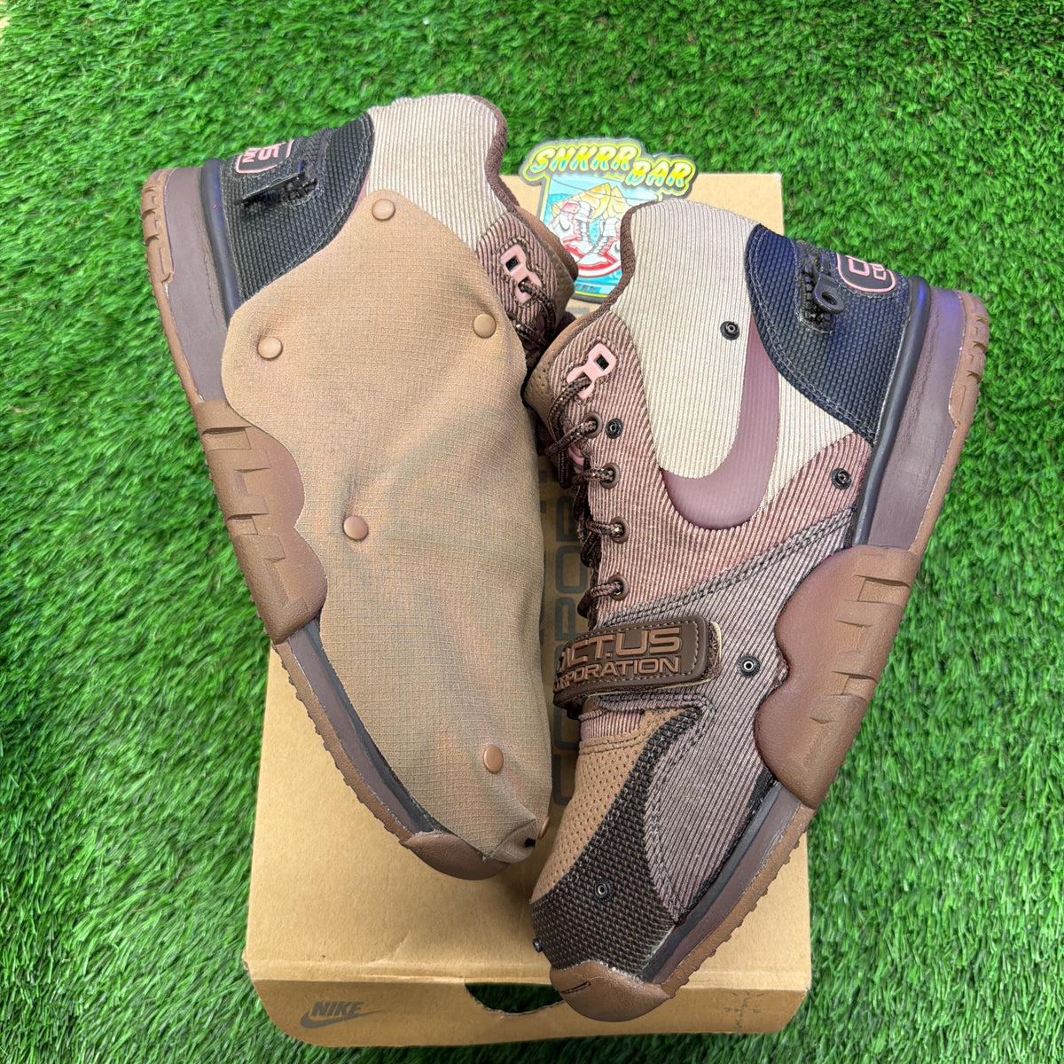 Travis Scott x Nike Air Trainer 1 SP 'Chocolate' SIZE 9M/10.5W