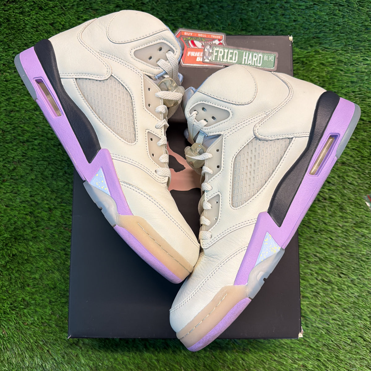 DJ Khaled x Air Jordan 5 Retro 'We The Best - Sail' SIZE 10.5M/12W