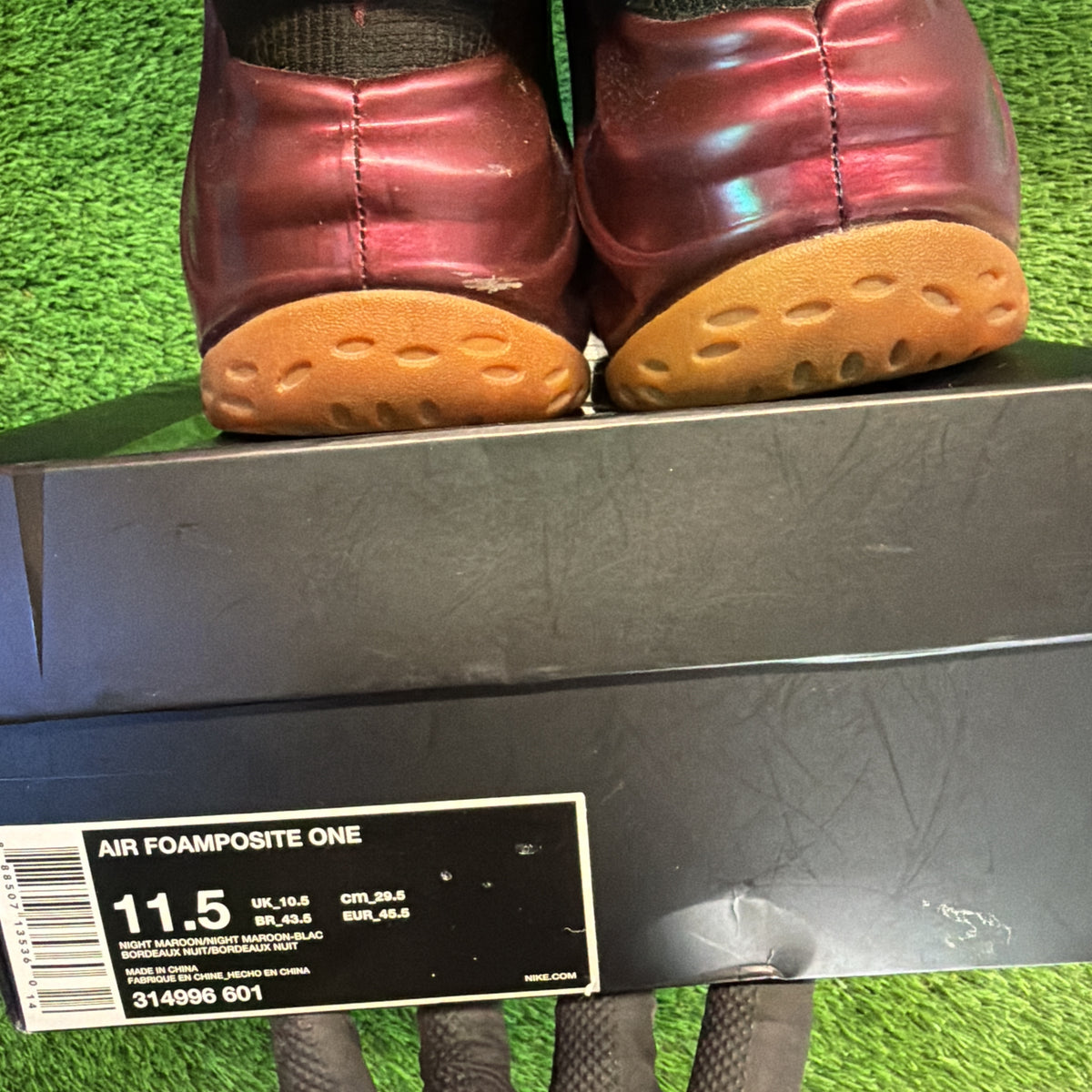 Nike Air Foamposite One 'Night Maroon' SIZE 11.5M/13W