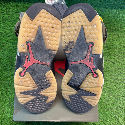 Travis Scott x Air Jordan 6 Retro 'Olive' SIZE 12M/13.5W