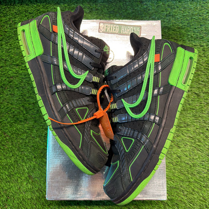 Off-White x Nike Air Rubber Dunk 'Green Strike' SIZE 12M/13.5W