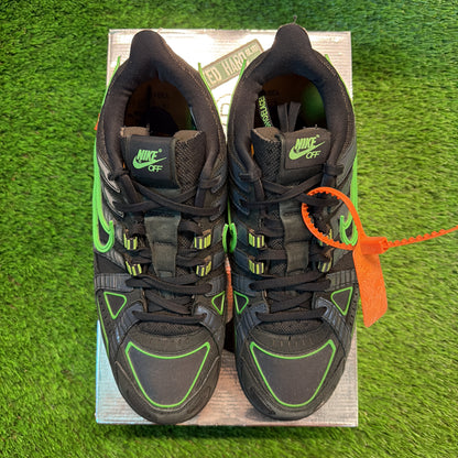 Off-White x Nike Air Rubber Dunk 'Green Strike' SIZE 12M/13.5W