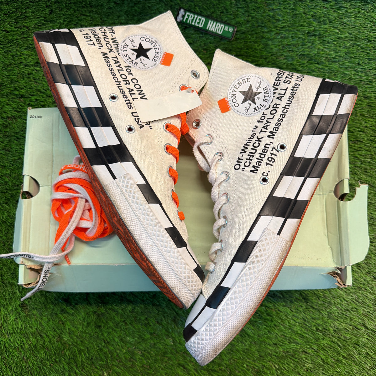 Off-White x Converse Chuck 70 'White' SIZE 11M/12.5W