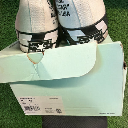 Off-White x Converse Chuck 70 'White' SIZE 11M/12.5W