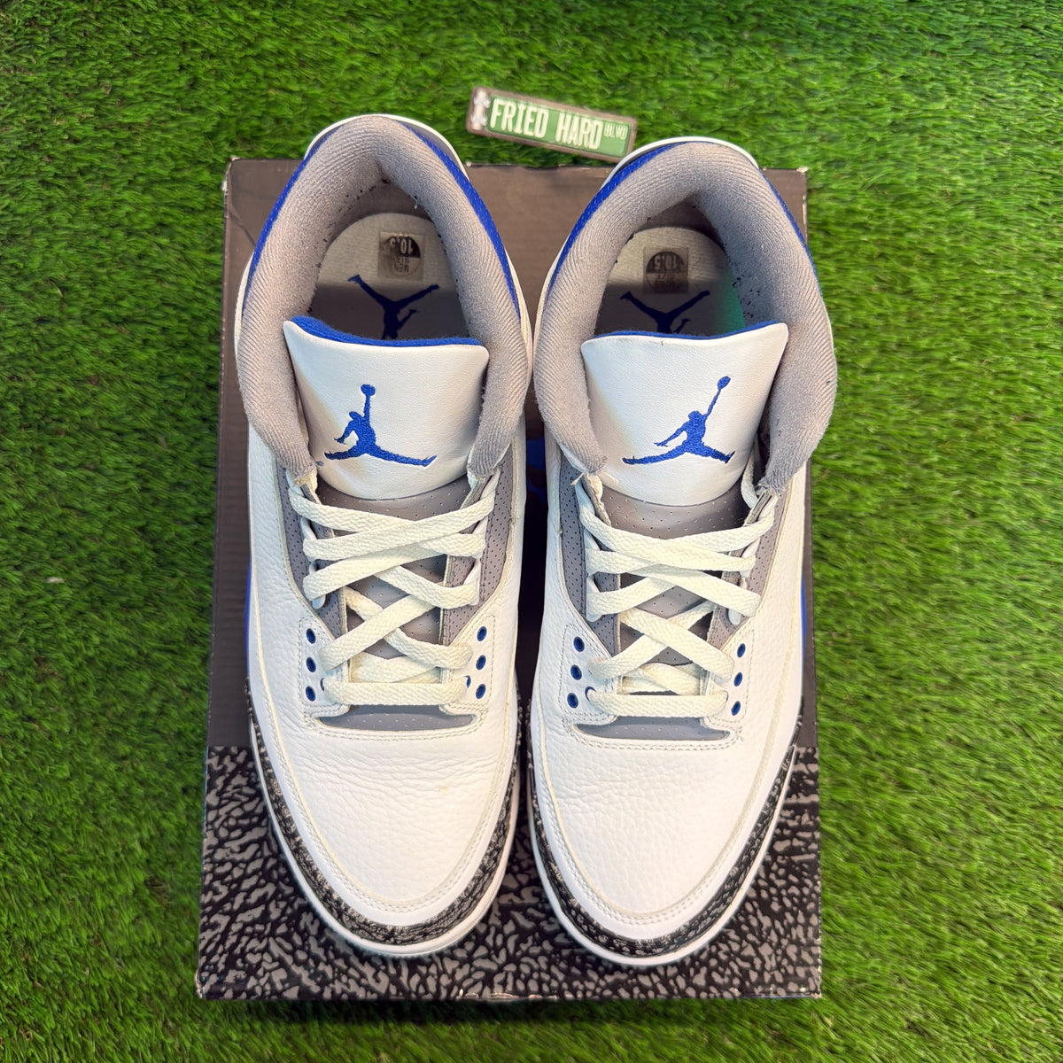 Air Jordan 3 Retro 'Racer Blue' SIZE 10.5M/12W