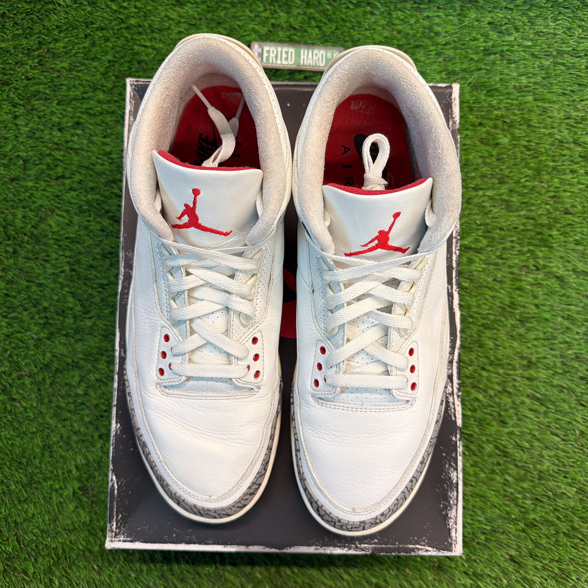 Air Jordan 3 Retro 'White Cement Reimagined' SIZE 12M/13.5W