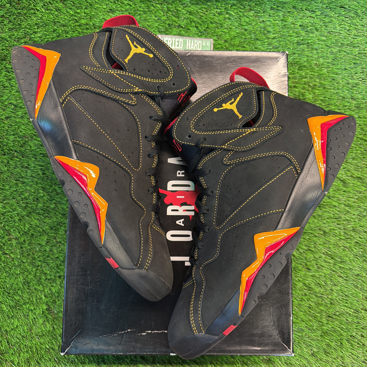 Air Jordan 7 Retro 'Citrus' 2022 SIZE 12M/13.5W