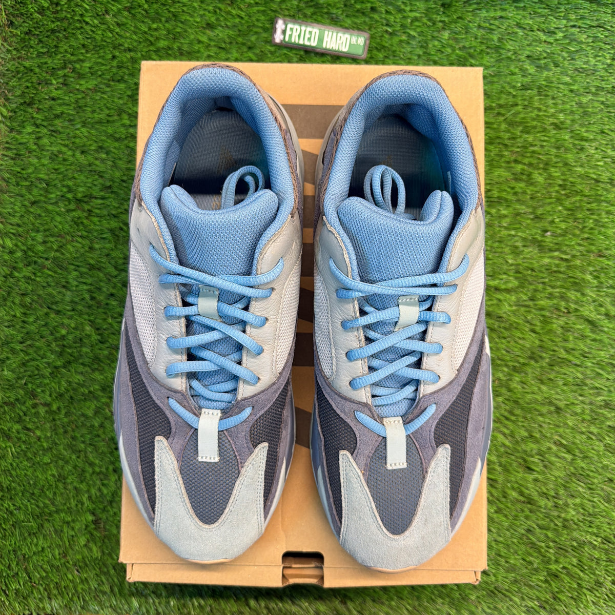adidas Yeezy Boost 700 'Carbon Blue' SIZE 12M/13.5W