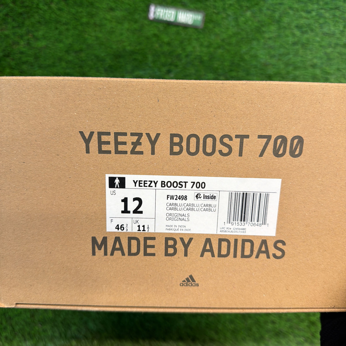 adidas Yeezy Boost 700 'Carbon Blue' SIZE 12M/13.5W
