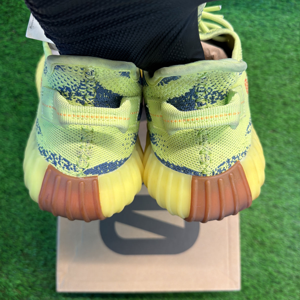 adidas Yeezy Boost 350 V2 'Semi Frozen Yellow' SIZE 11.5M/13W
