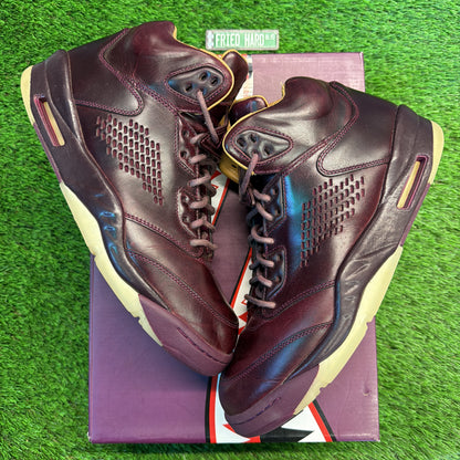Air Jordan 5 Retro Premium 'Bordeaux' SIZE 11M/12.5W