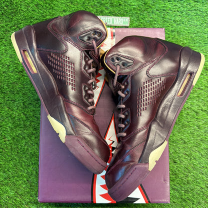 Air Jordan 5 Retro Premium 'Bordeaux' SIZE 11M/12.5W