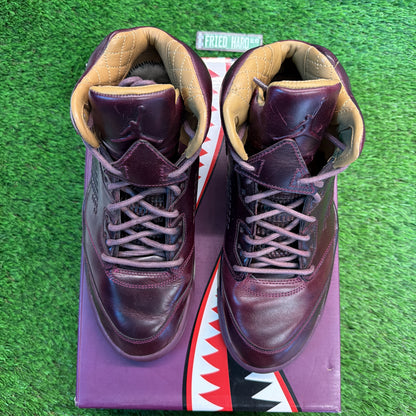 Air Jordan 5 Retro Premium 'Bordeaux' SIZE 11M/12.5W