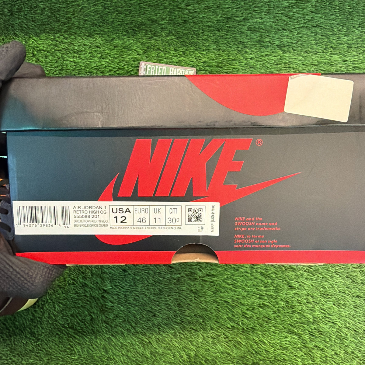 Air Jordan 1 Retro High 'Tokyo Bio Hack' SIZE 12M/13.5W