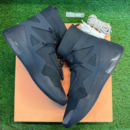 Nike Air Fear of God 1 'Triple Black' SIZE 12M/13.5W