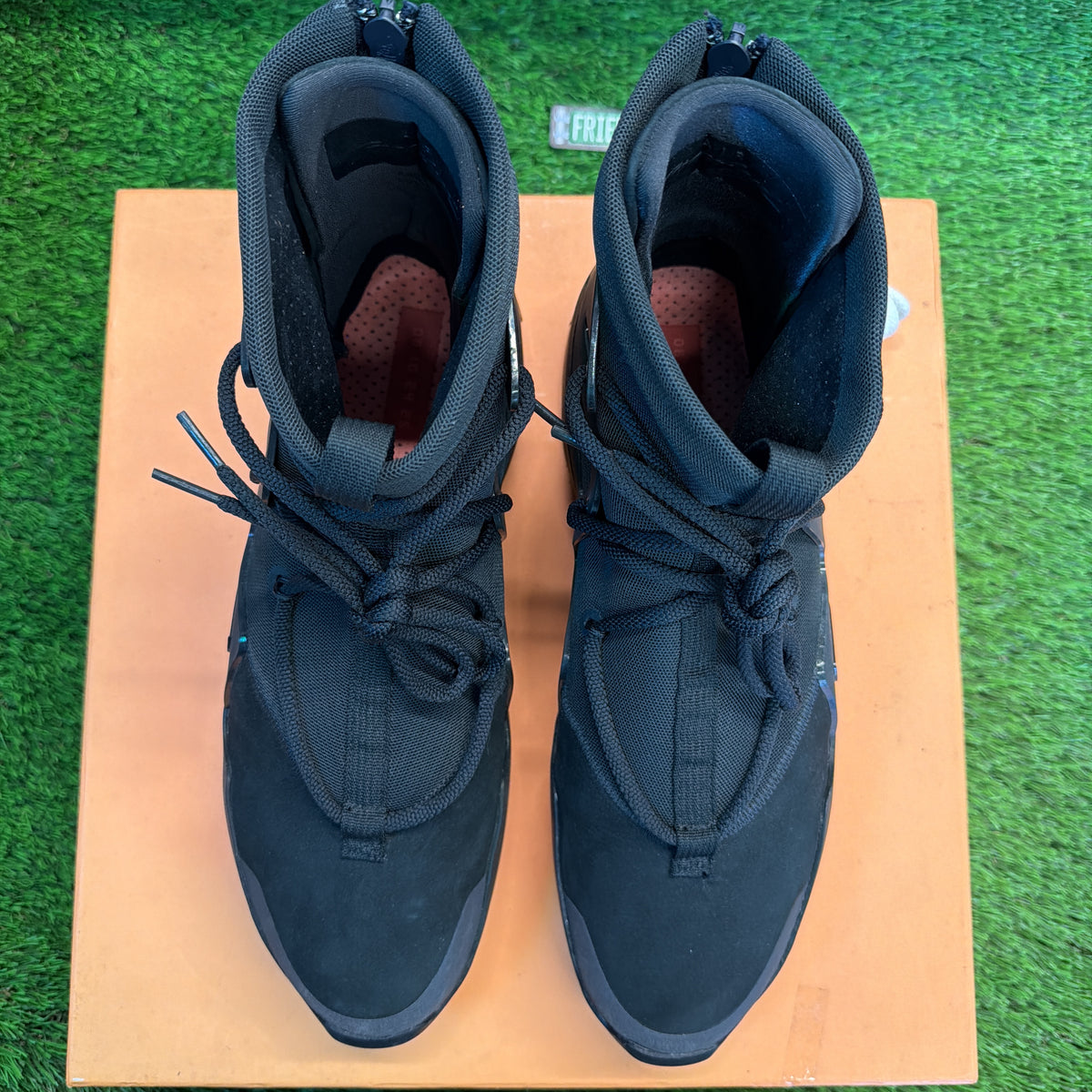 Nike Air Fear of God 1 'Triple Black' SIZE 12M/13.5W