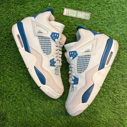 Air Jordan 4 Retro GS 'Military Blue' 2024 SIZE 7Y/8.5W