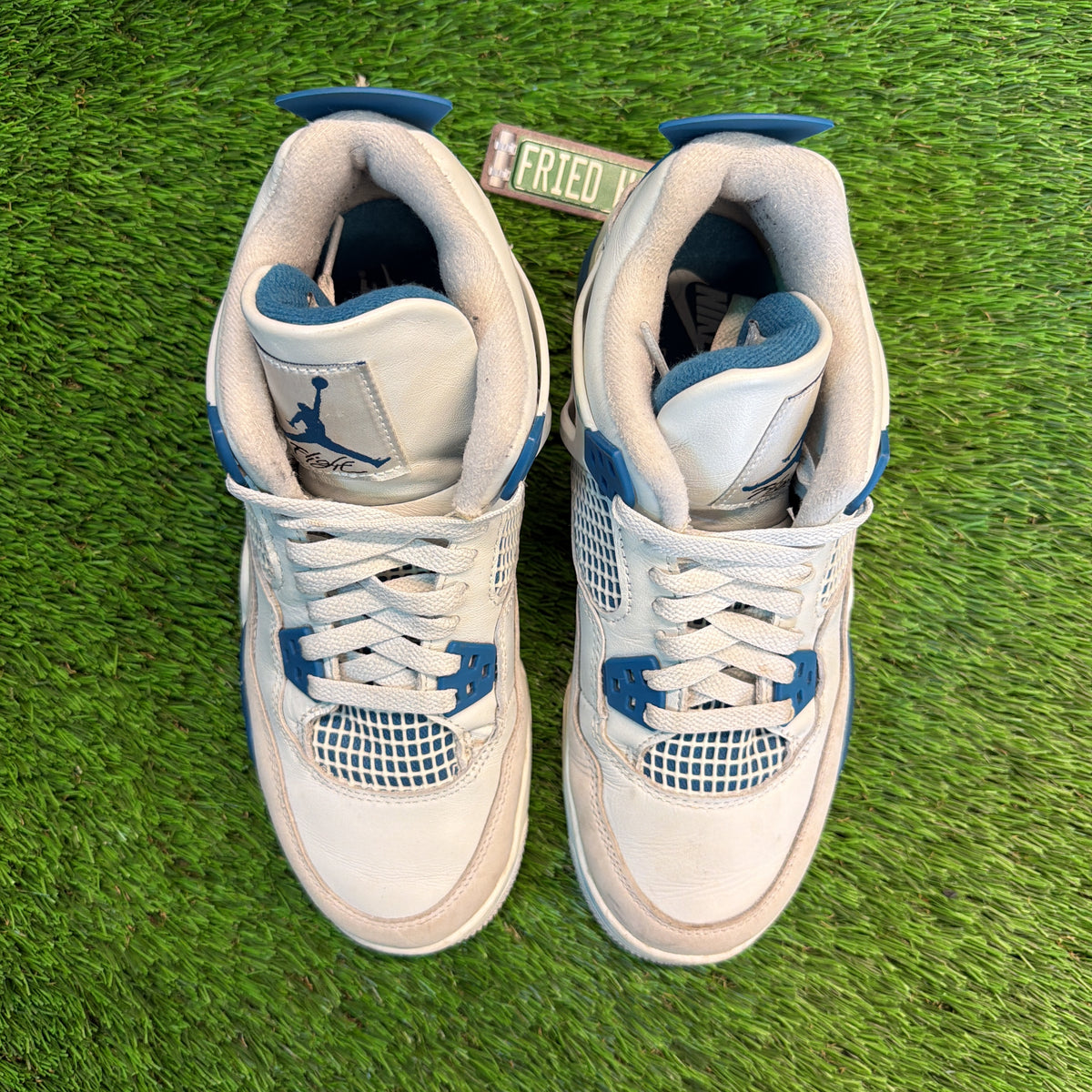 Air Jordan 4 Retro GS 'Military Blue' 2024 SIZE 7Y/8.5W