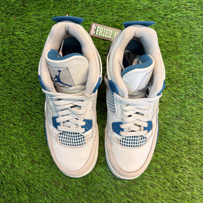 Air Jordan 4 Retro GS 'Military Blue' 2024 SIZE 7Y/8.5W