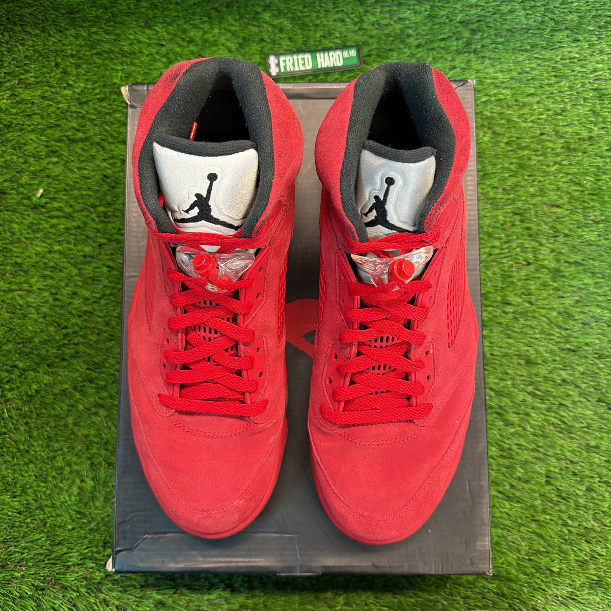 Air Jordan 5 Retro 'Red Suede' SIZE 11.5M/13W