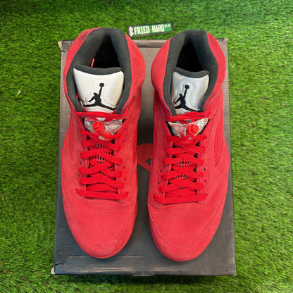 Air Jordan 5 Retro 'Red Suede' SIZE 11.5M/13W