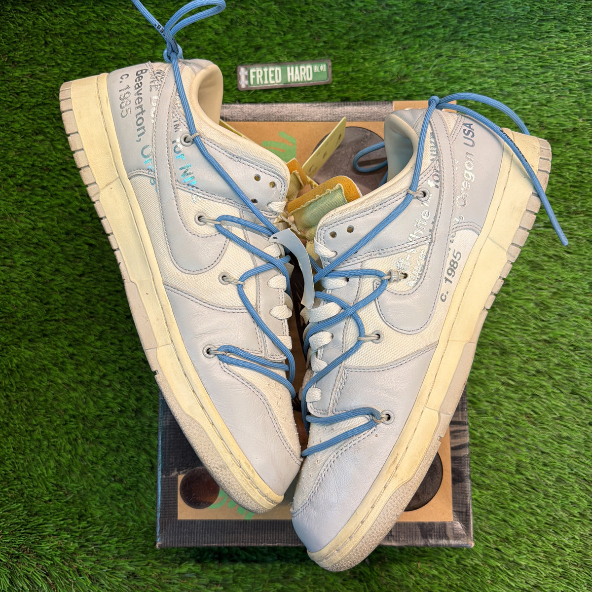Off-White x Nike Dunk Low 'Lot 05 of 50' SIZE 12M/13.5W