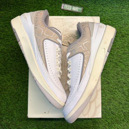 Air Jordan 2 Retro Low 'Python' SIZE 9.5M/11W