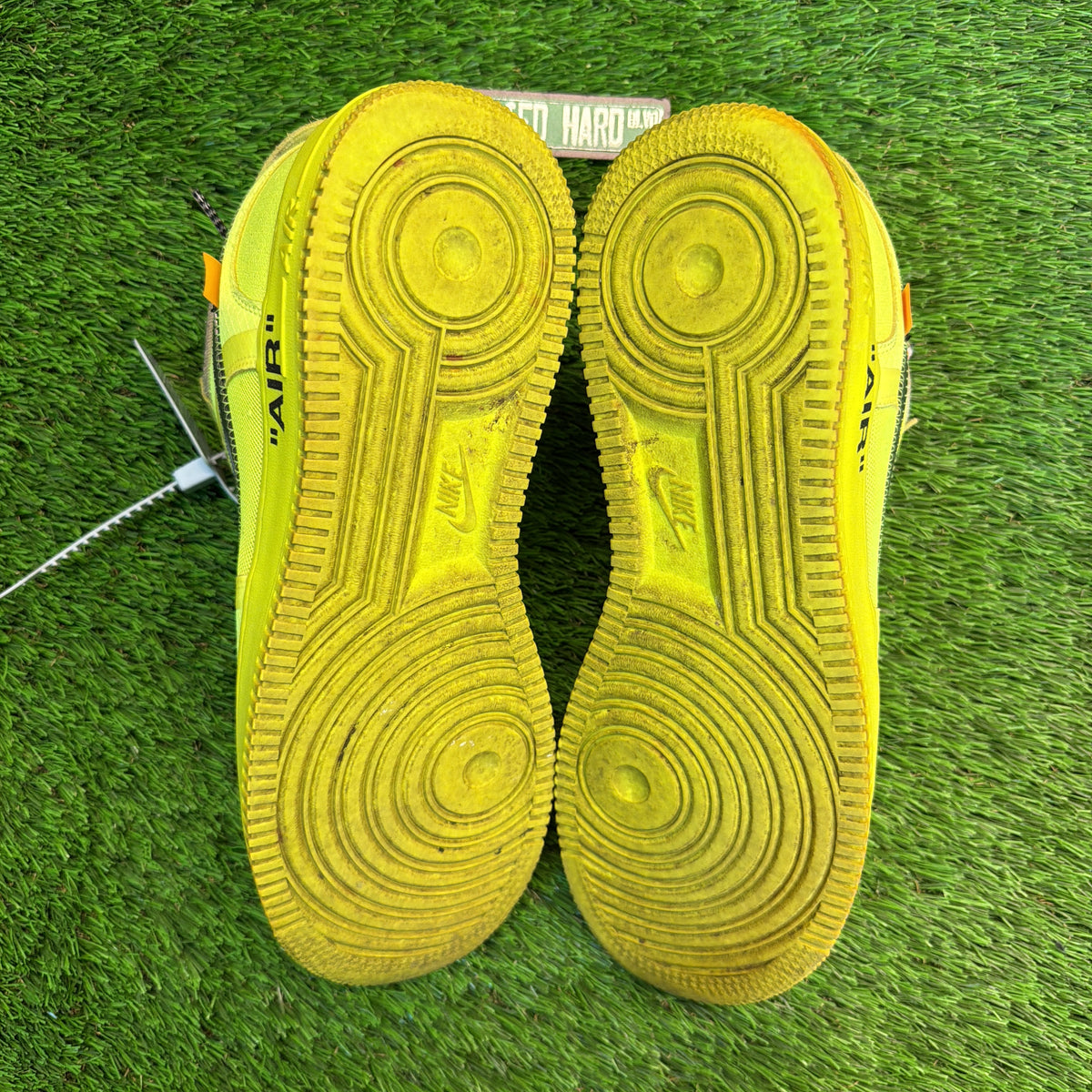 Off-White x Nike Air Force 1 Low 'Volt' SIZE 12M/13.5W
