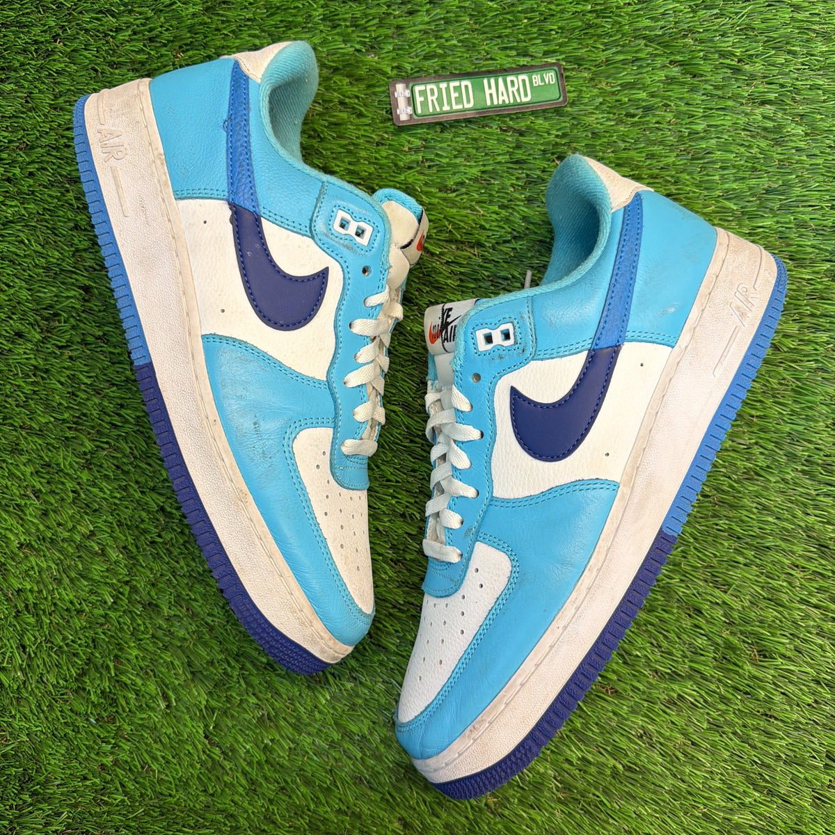 Nike Air Force 1 '07 LV8 'Split - Light Photo Blue' SIZE 9.5M/11W