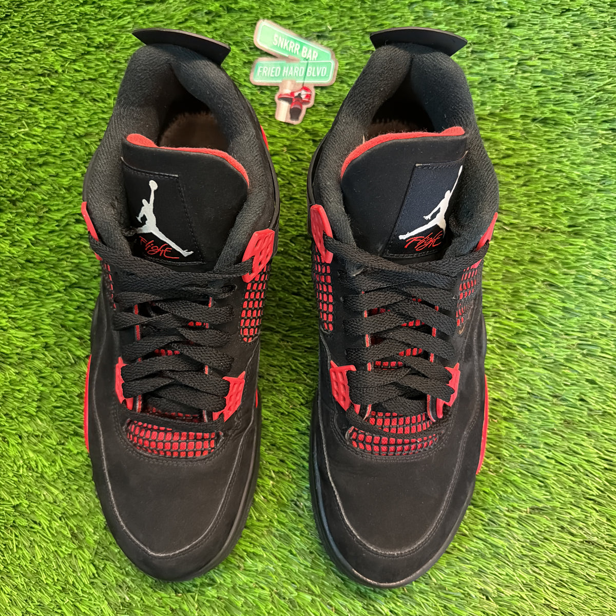 Air Jordan 4 Retro 'Red Thunder' SIZE 10.5M/12W