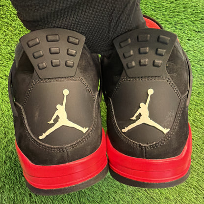 Air Jordan 4 Retro 'Red Thunder' SIZE 10.5M/12W