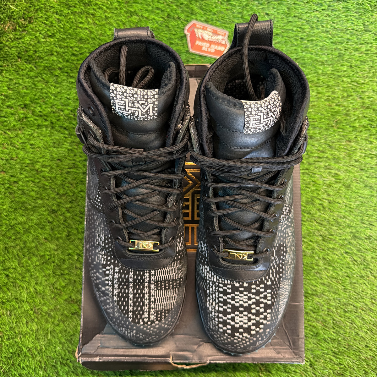 Nike Air Force 1 Duckboot 'BHM' SIZE 11.5M/13W