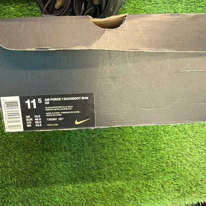 Nike Air Force 1 Duckboot 'BHM' SIZE 11.5M/13W