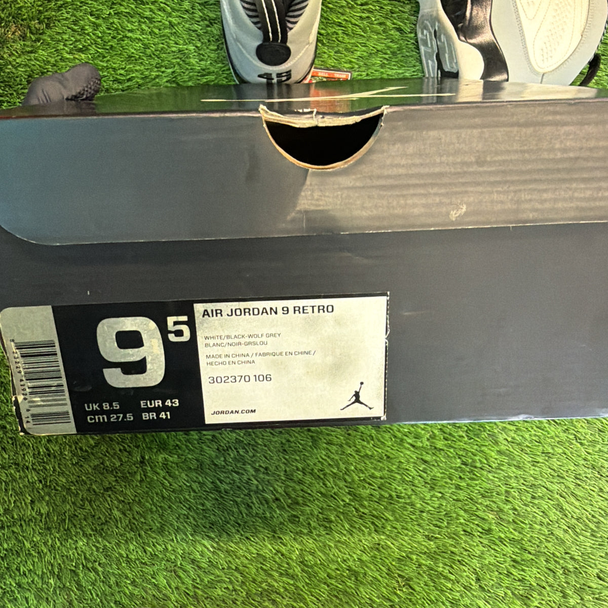 Air Jordan 9 Retro 'Barons' SIZE 9.5M/11W